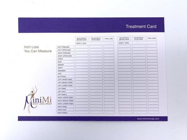 MiniMi Treatment Card Front