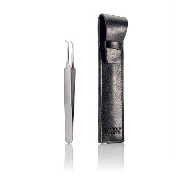 Nouveau Lashes Volume Angled Tweezers with Case