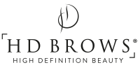 HD Brows Logo Black with Transparent Background