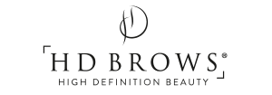 HD Brows Logo Black with Transparent Background